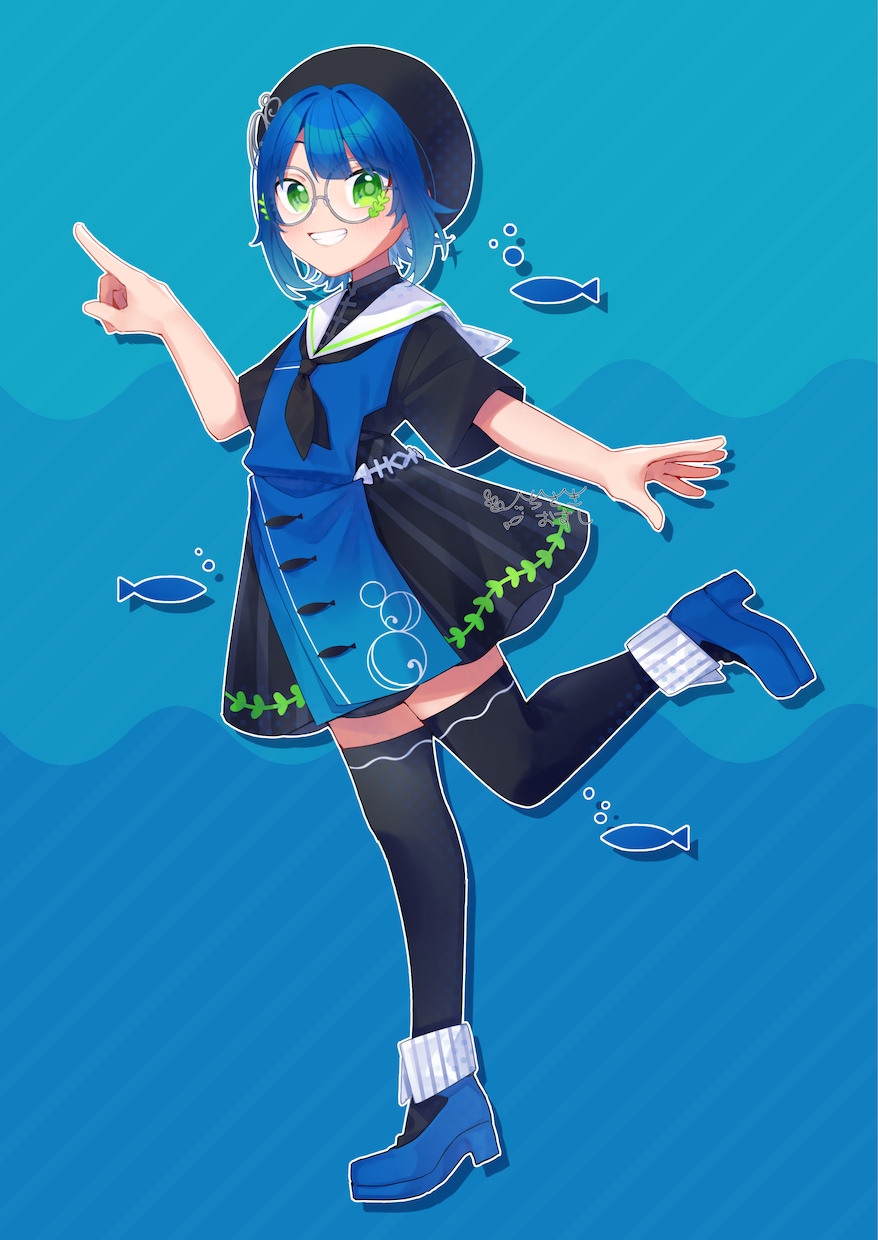 キャラクターイラスト描きます 明るくキャッチーでかわいい絵柄！ イメージ1