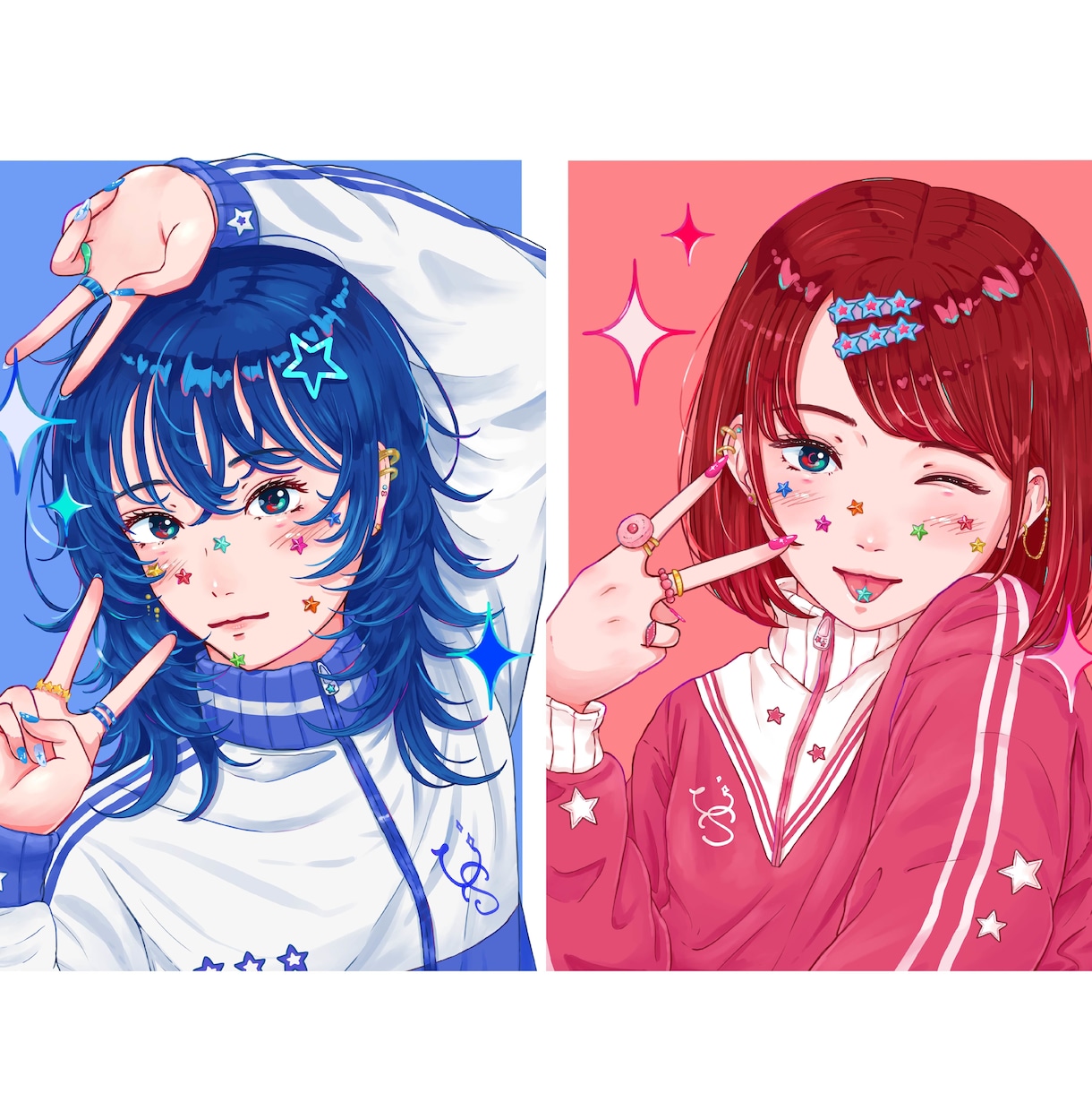リアルなテイストの女の子イラスト描きます パッと目を引くイラストが欲しい方へ イメージ2