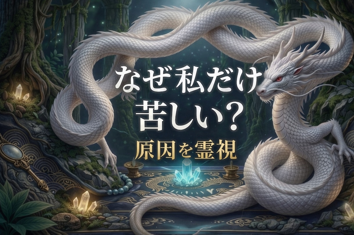 なぜ私だけ苦しい？原因を霊視します 耐えるか離れるか答えを出します。 イメージ1