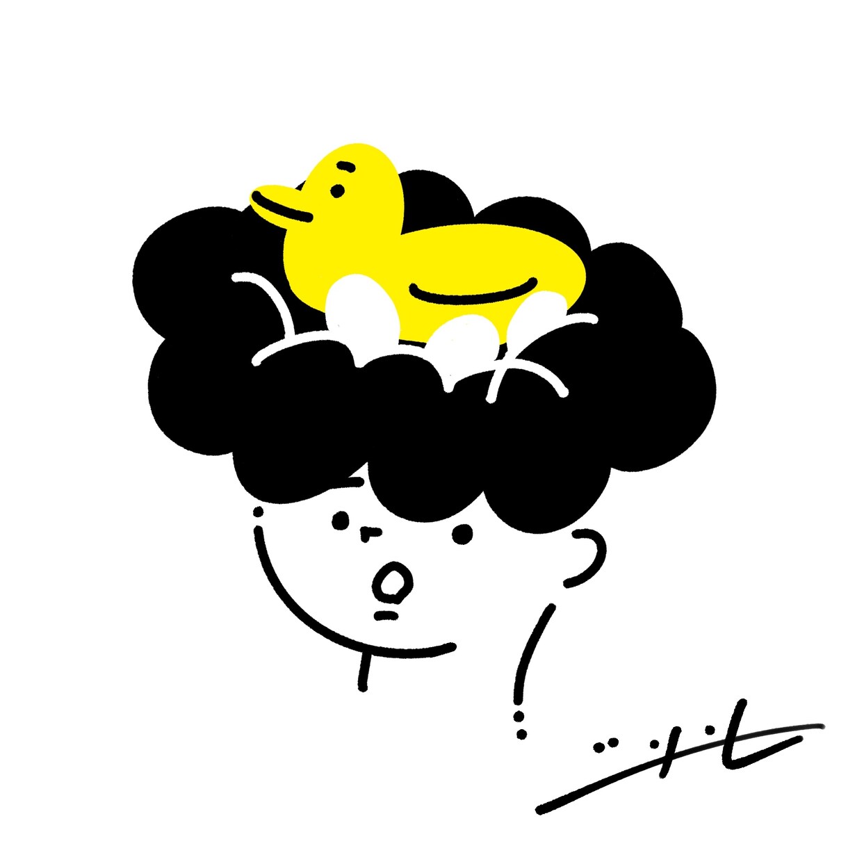 可愛い似顔絵のイラスト承ります カフェにあるようなタッチで似顔絵のイラスト承ります。 イメージ2