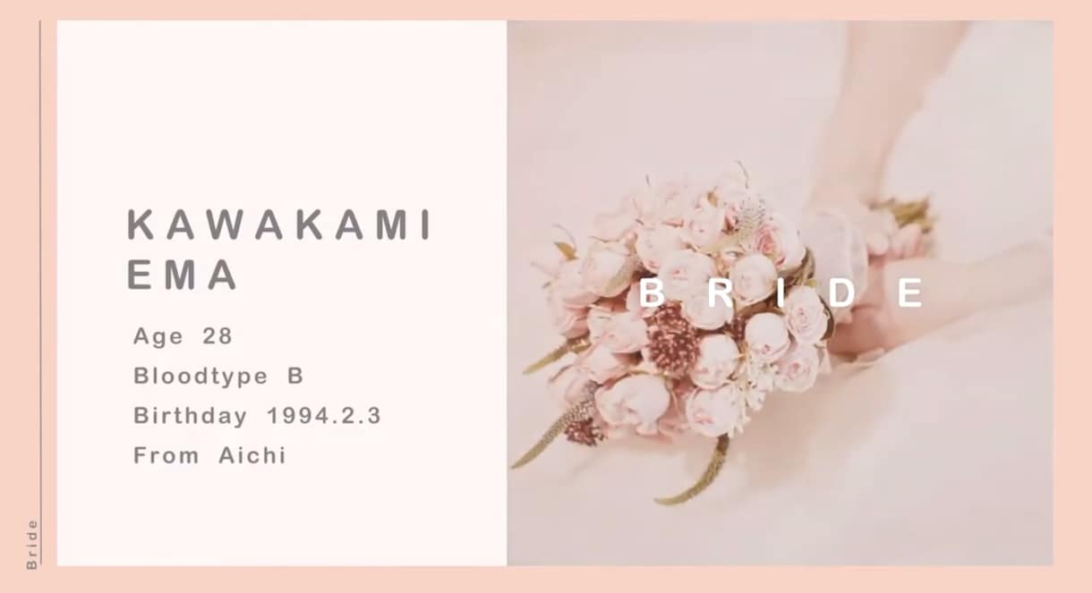 結婚式を彩るオシャレなウェディングムービー作ります 流行りのアースカラーでおしゃれな結婚式にピッタリ！ イメージ1