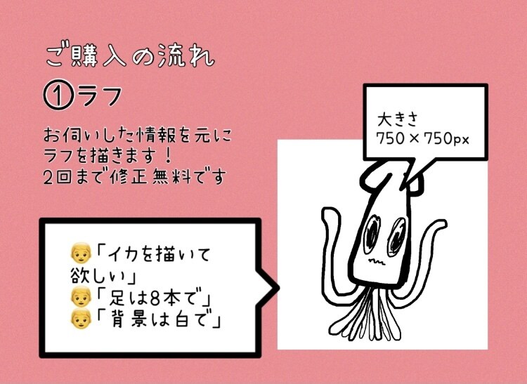 海洋生物など生き物のイラストアイコン制作します あなたの好きな生き物などをPOPで個性的なタッチで描きます。 イメージ3
