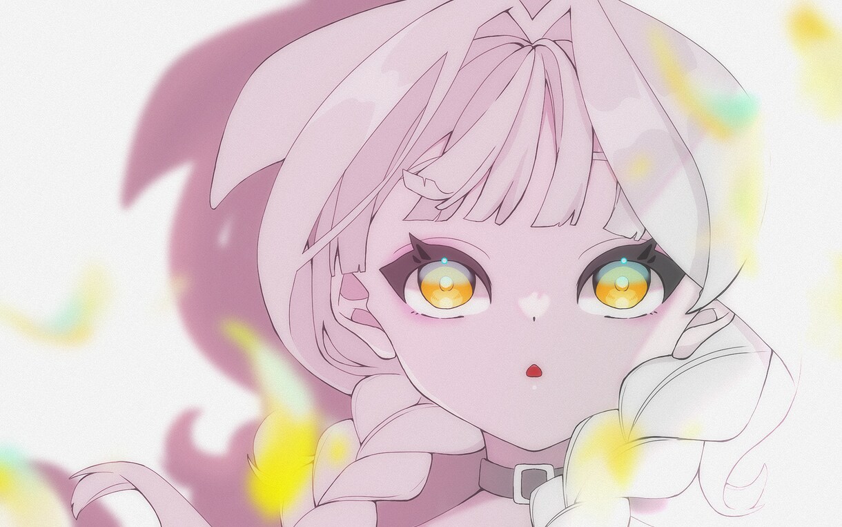 可愛い系・綺麗系の1枚絵描きます ポートレートのようなイラストを描けます イメージ2