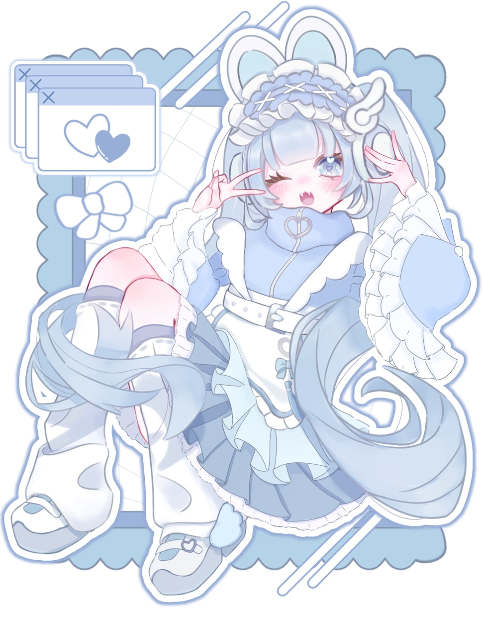 ご希望に合わせたかわいいイラストを制作します 様々な用途に使用可能！細部まで心を込めて制作致します。 イメージ4