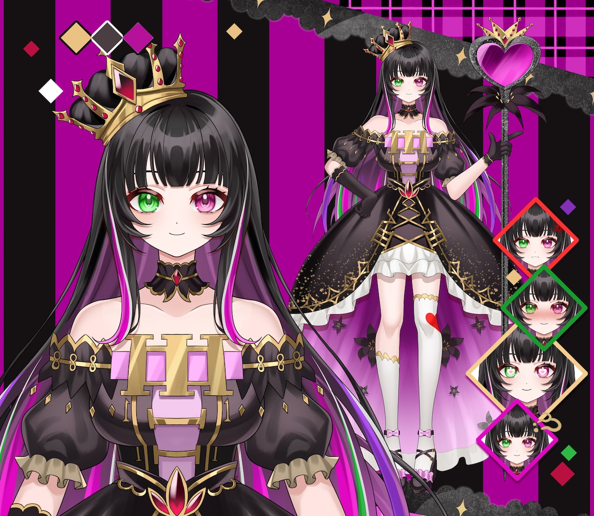 企業VTuber並み！ロゴ、SDキャラも制作します デビュー徹底サポート！満足いくまで修正無制限、著作権譲渡 イメージ9