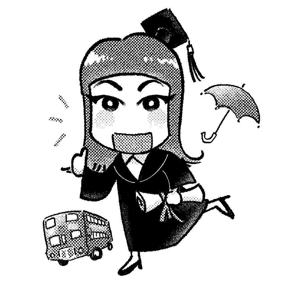 オプション1つ無料中！モノクロで似顔絵を描きます 漫画風のトーンでモノクロ彩色した、デフォルメ似顔絵です。 イメージ5