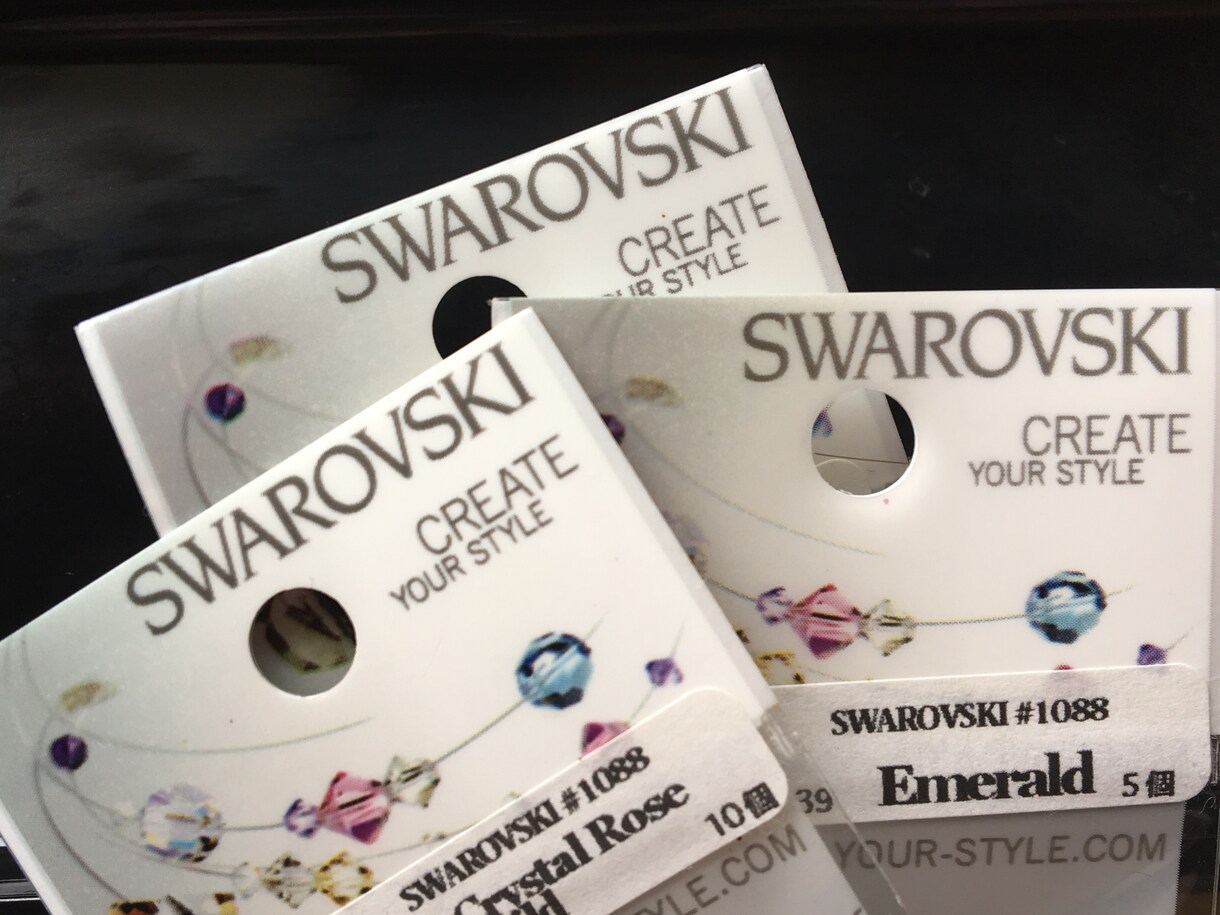 リバーシブルネックレス❤️作ります 本物SWAROVSKI✨ 長さ52cmまで調節自在✨ イメージ7