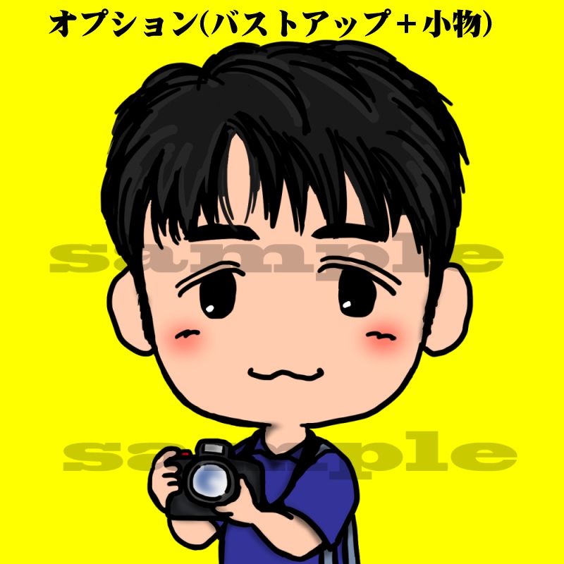 SNS似顔絵アイコン描きます X,instagram,YouTube,などに！ イメージ5