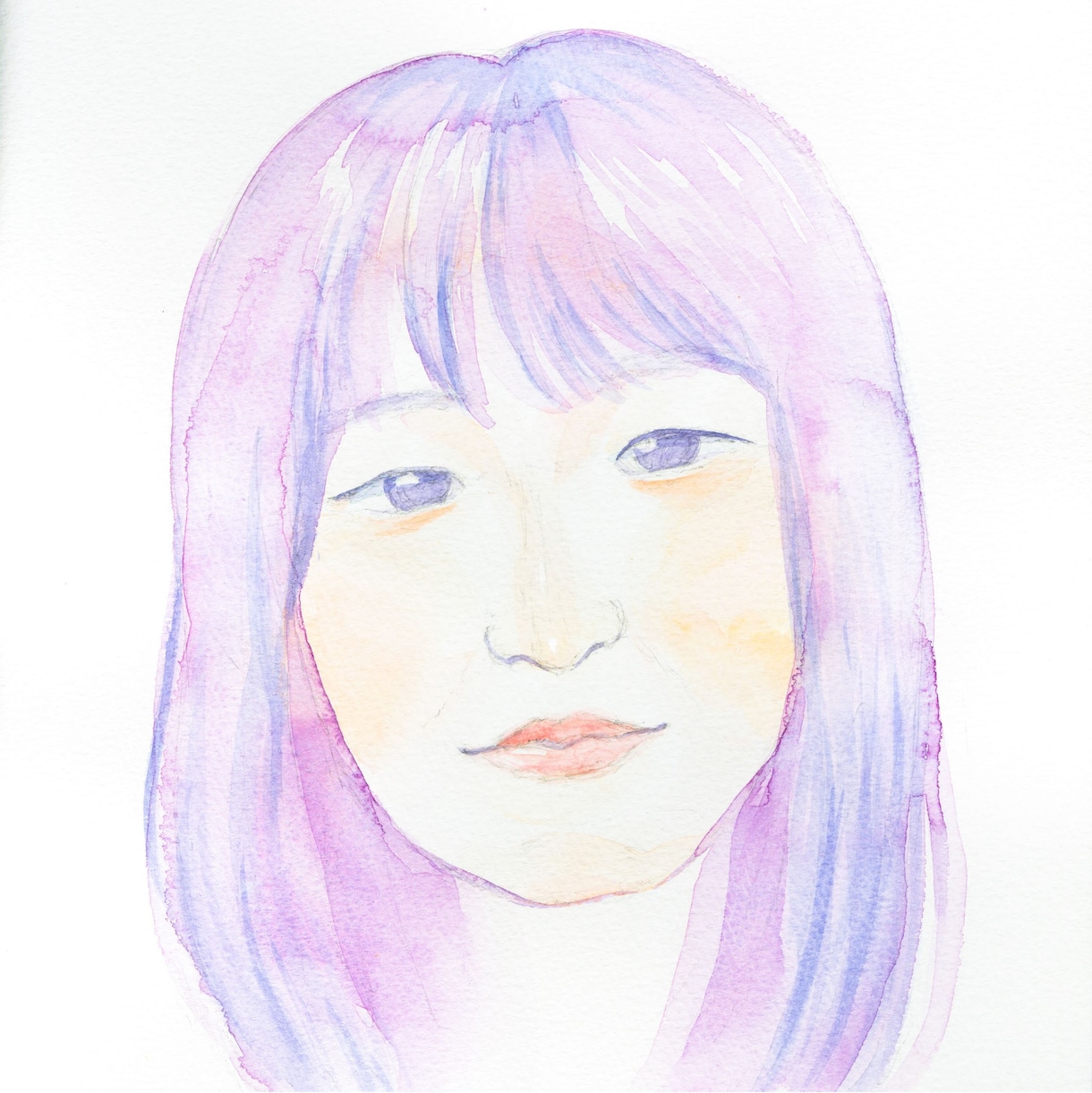 水彩で優しい雰囲気の似顔絵を描きます アイコンや誕生日のプレゼントに現役美大生が心を込めて イメージ6