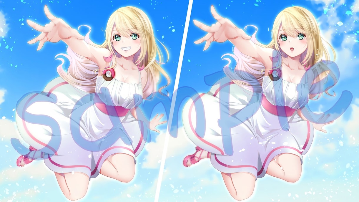 歌ってみた等の動画用イラスト描きます 魅力的なイラストで貴方の活動をお手伝いします！！！ イメージ3