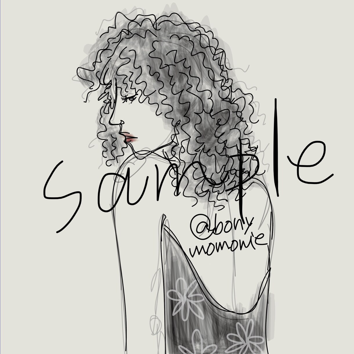 ファッションイラスト風✴︎似顔絵かきます 最短1日✴︎ファッション・映画好きな方へのプレゼントにも◎ イメージ4