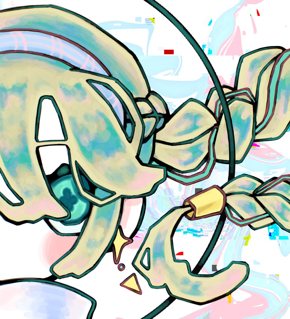 お人形のようなメルヘンかわいい女の子をかきます 個性的なかわいい絵柄で目立つアイコン イメージ5