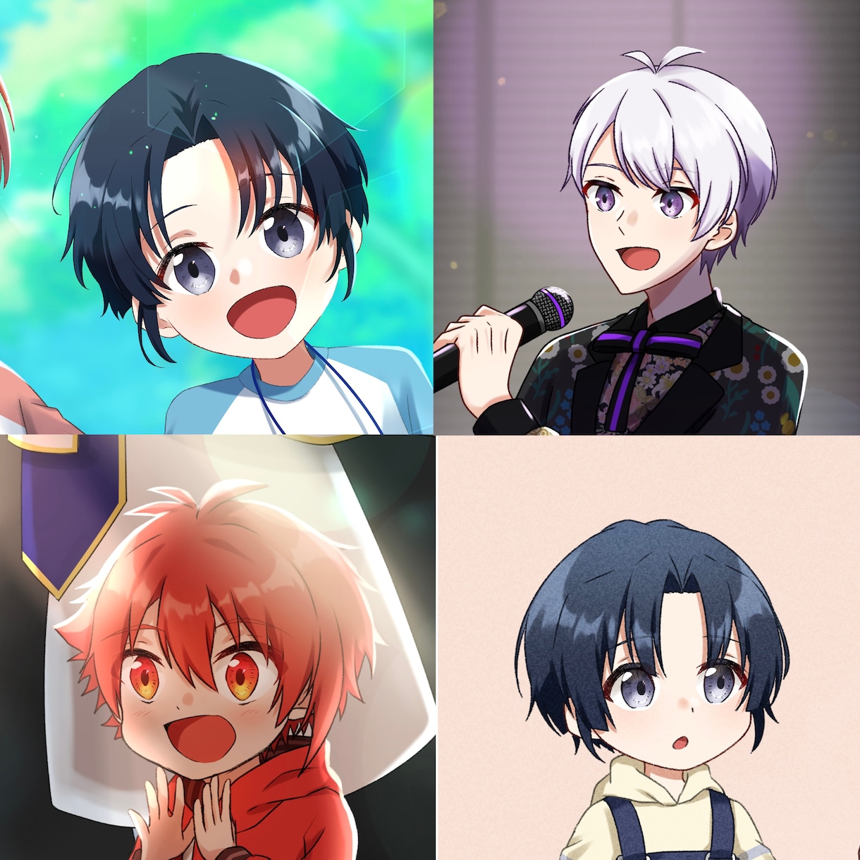 男の子、描きます 少年〜青年を描くのが得意です！パッキリとした色使いです イメージ3