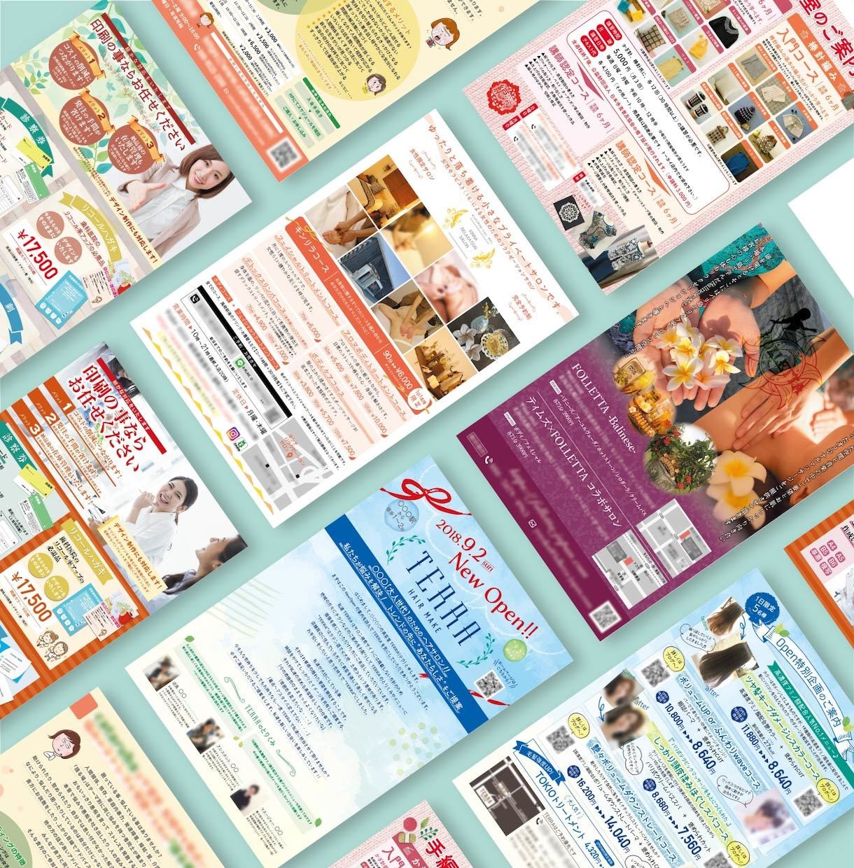 チラシ／フライヤー／リーフレット　デザインします お店の集客に！イベントの告知に！企業のアピールに！ イメージ3