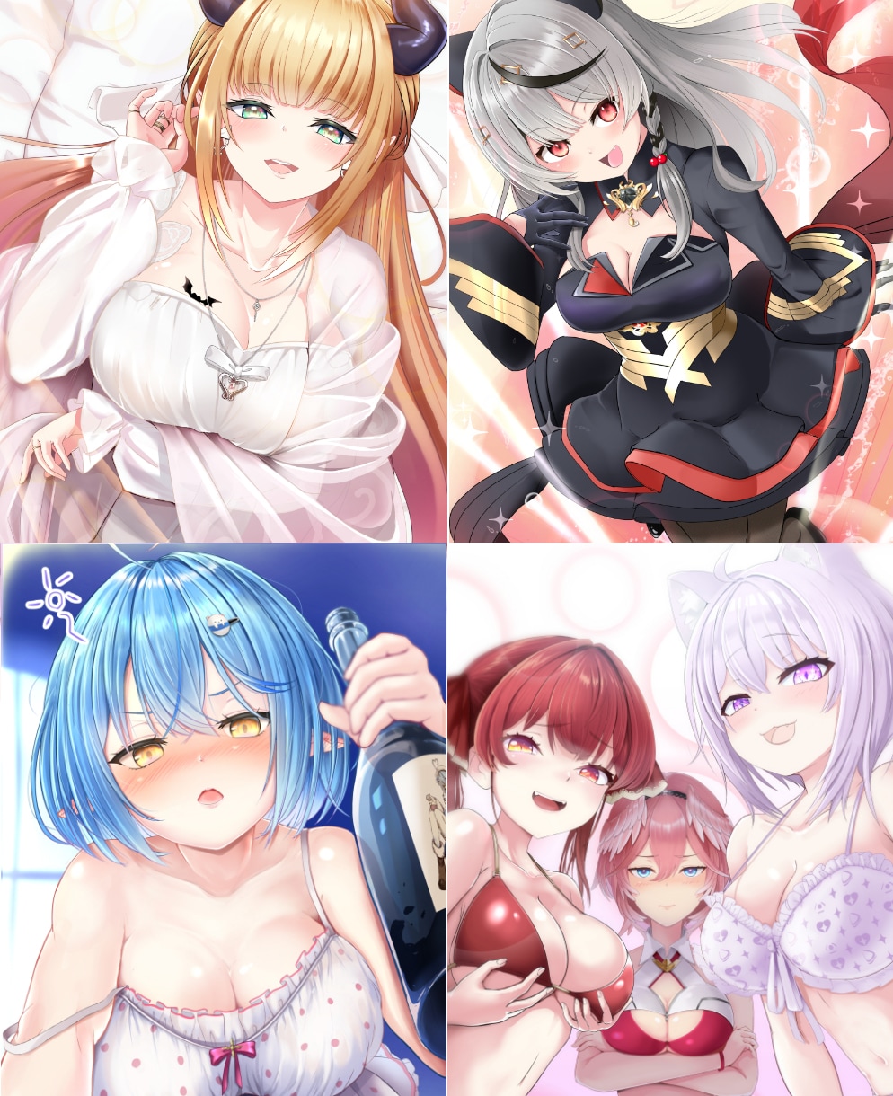 かわいい！セクシー！高品質なイラストをお描きします キービジュアル、サムネイル、グッズ、壁紙などに イメージ1