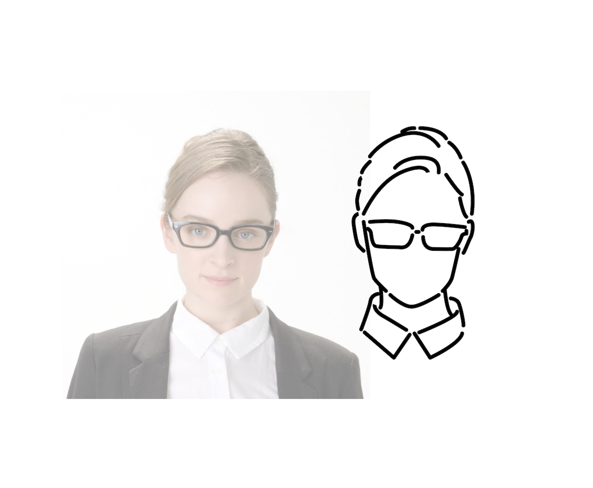 SNSアイコンにシンプル雰囲気線画イラスト描きます 今時オシャレな挿絵として・ブログ・Instagram使用に♪ イメージ5