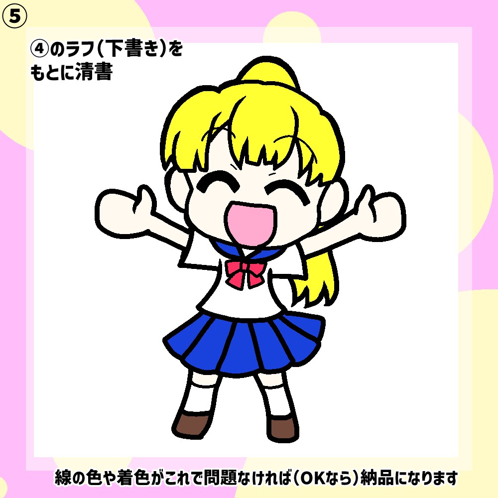 あなたのキャラクターイメージを形にします 絵は描けないけどキャラクターのイメージはあるという方向けです イメージ6