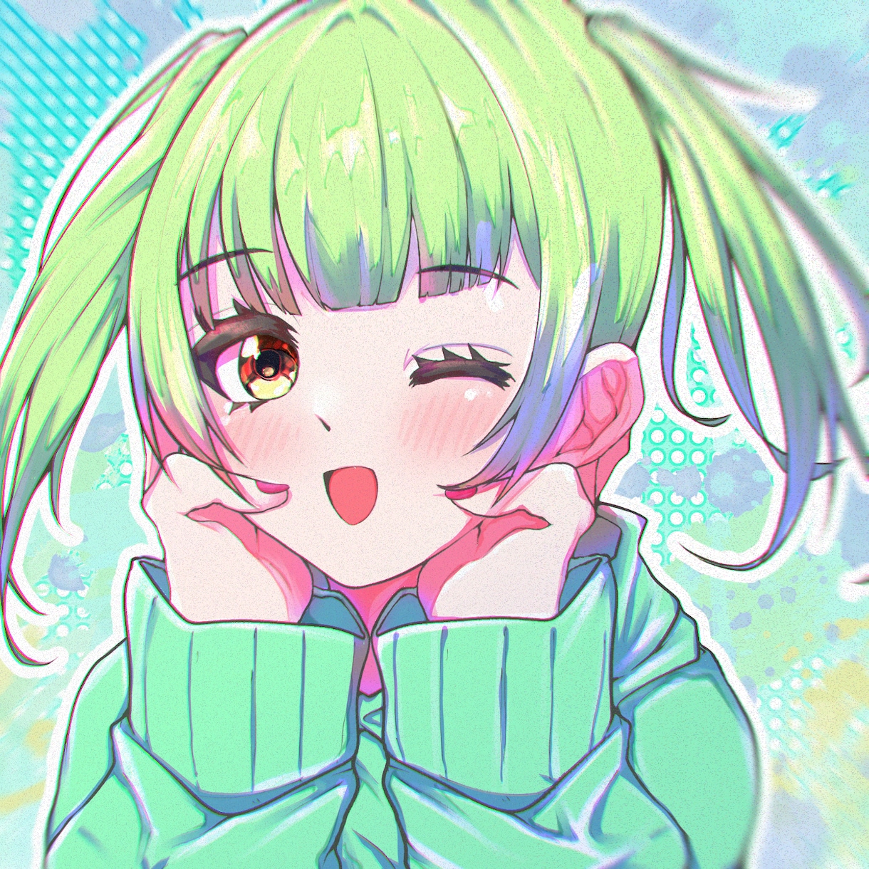 可愛いアイコンイラストを描きます 可愛い女の子のイラストが得意です！SNSアイコンにおすすめ！ イメージ1