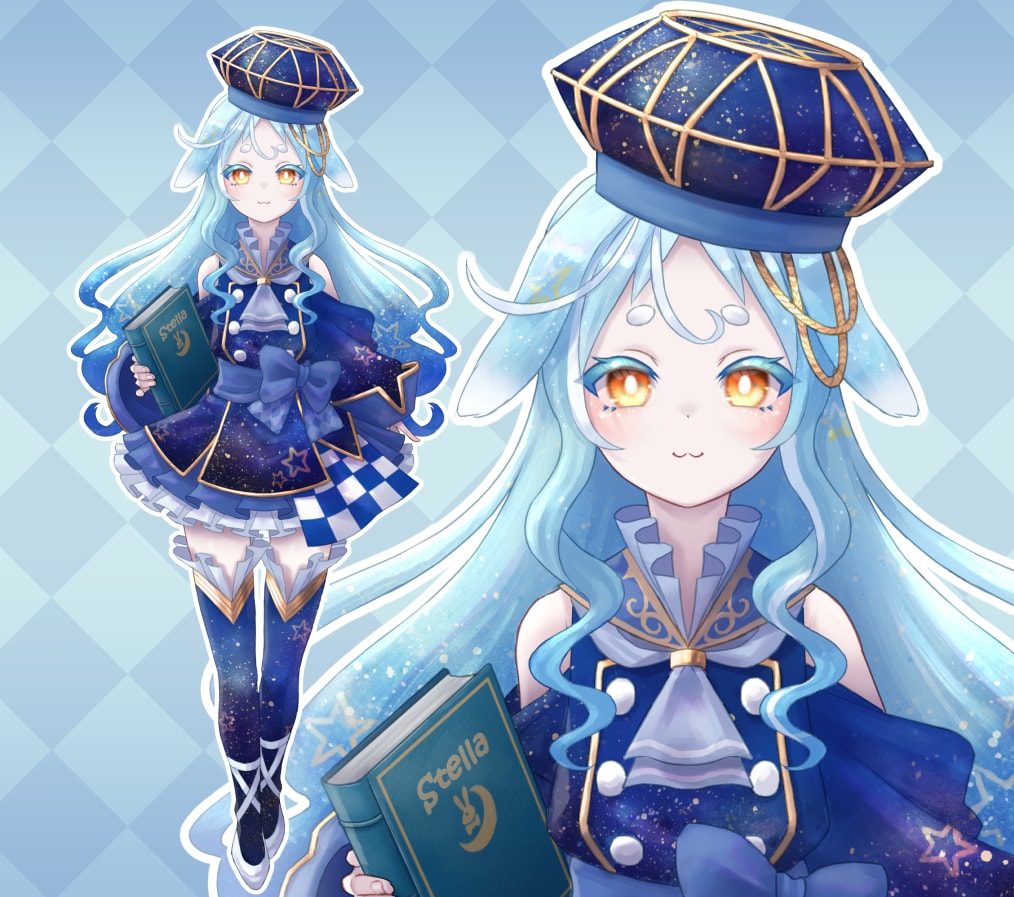 Vtuber、配信者向けキャラデザ制作します Vtuber、IRIAMなどキャラデザイラストを制作！ イメージ3