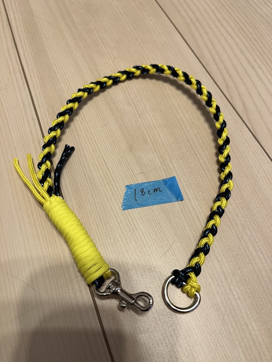 パラコードキーホルダーを作ります オリジナルキーホルダーをつけてみませんか？ イメージ1