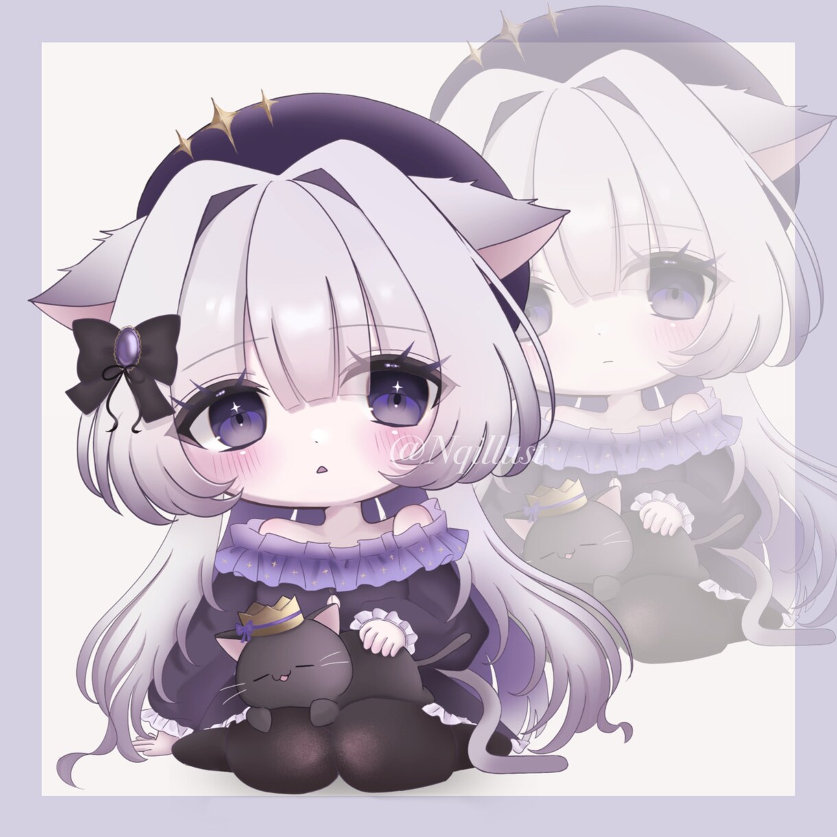 商用利用◎かわいい女の子ミニキャラお描きします 「あなただけのかわいい世界観」を形にします♪ イメージ2