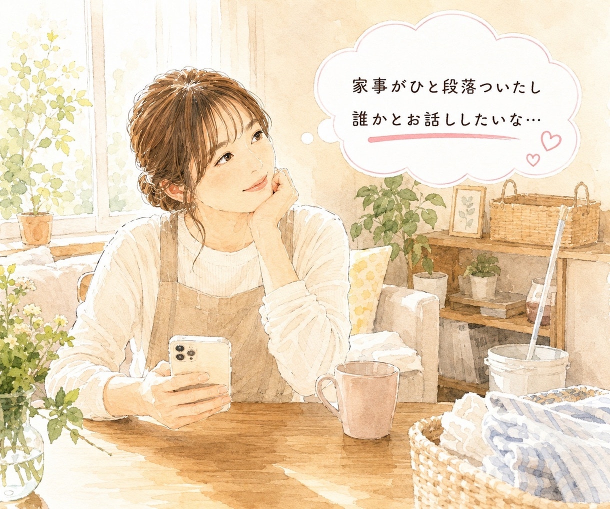 カフェ気分でお話相手します ひとり/ランチ/仕事の合間/お昼間/休日/話し相手 イメージ4