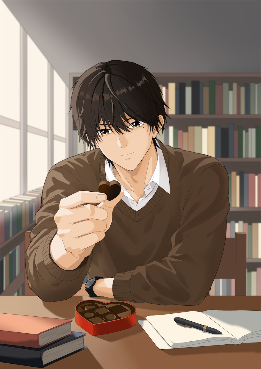 魅力的なイケメンイラスト制作します アイコン、立ち絵、一枚絵など幅広く対応可能です！ イメージ6