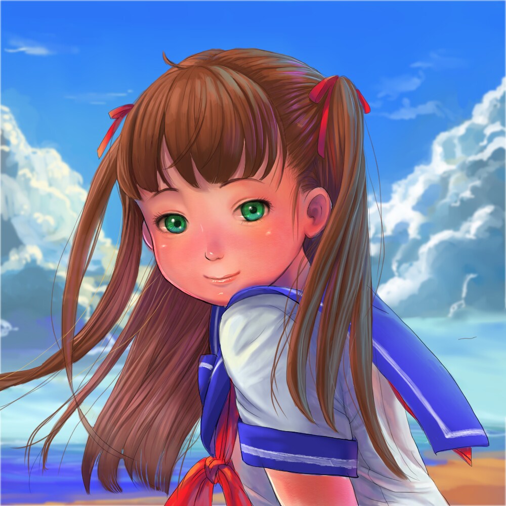 かわいい女の子のイラストを制作致します アイコン、snsに！一枚絵、立ち絵、お安く制作いたします！！ イメージ1