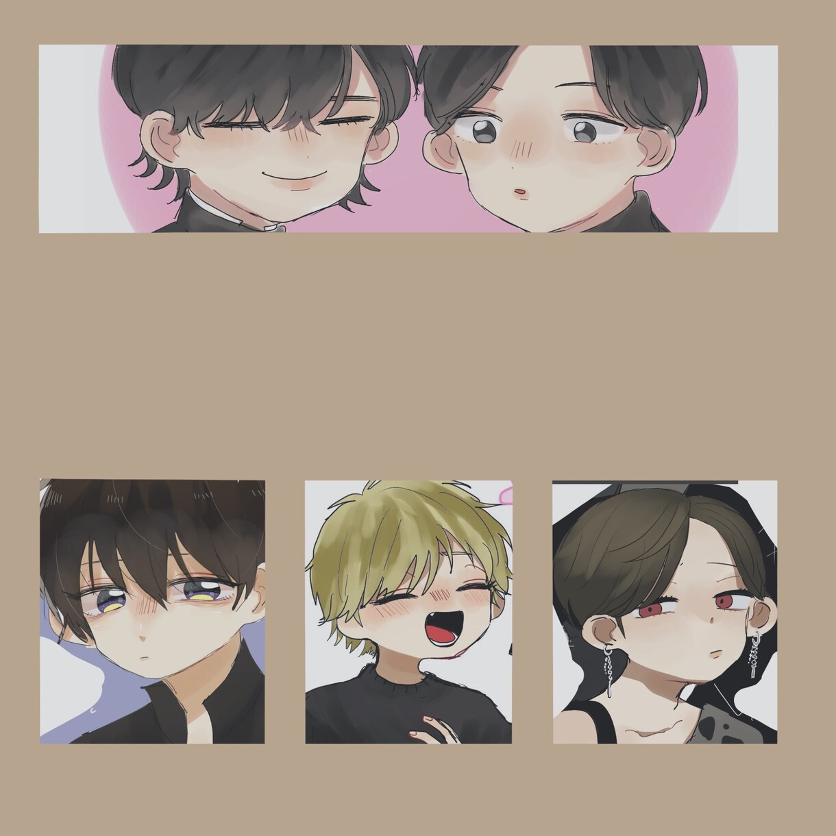 snsアイコンやイラストを描きます 1000円からお受けします❁⃘ イメージ2