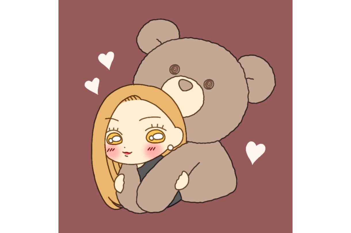 ゆるかわなアイコン描きます 可愛いイラストお届けします(*˘︶˘*)♡ イメージ4