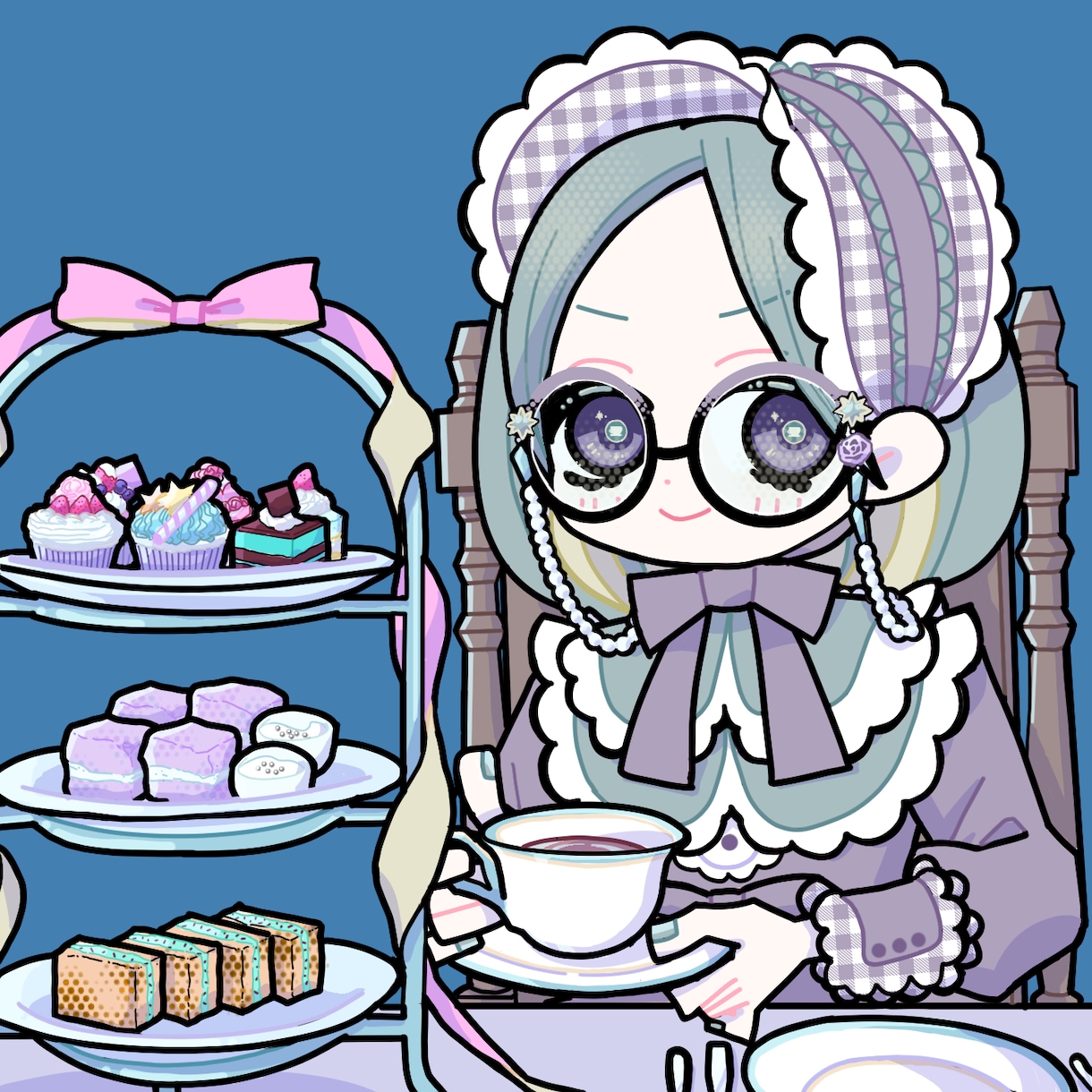 ポップな人物イラスト・SNSアイコン描きます ビビッドな色柄で、あなたの「好き」をイラストに イメージ6