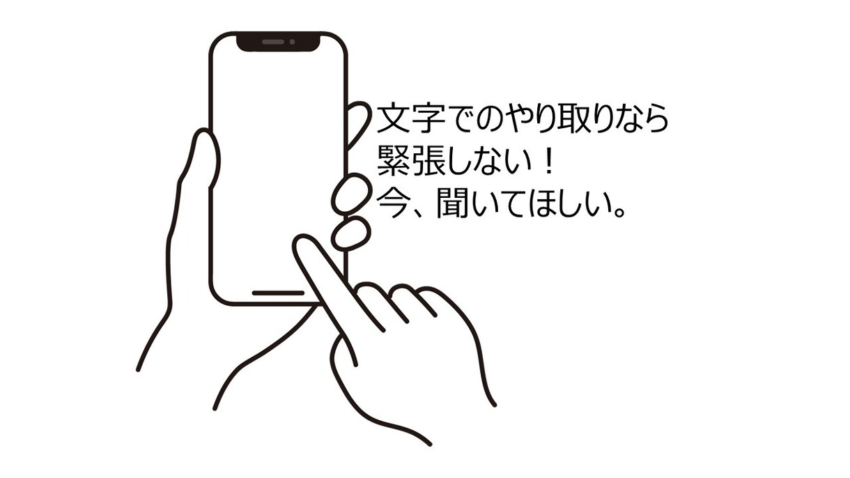 電話相談は苦手？テキストチャットのみでお話しします なんでもコースor褒め褒めコース♪今、あなたの味方になります イメージ2
