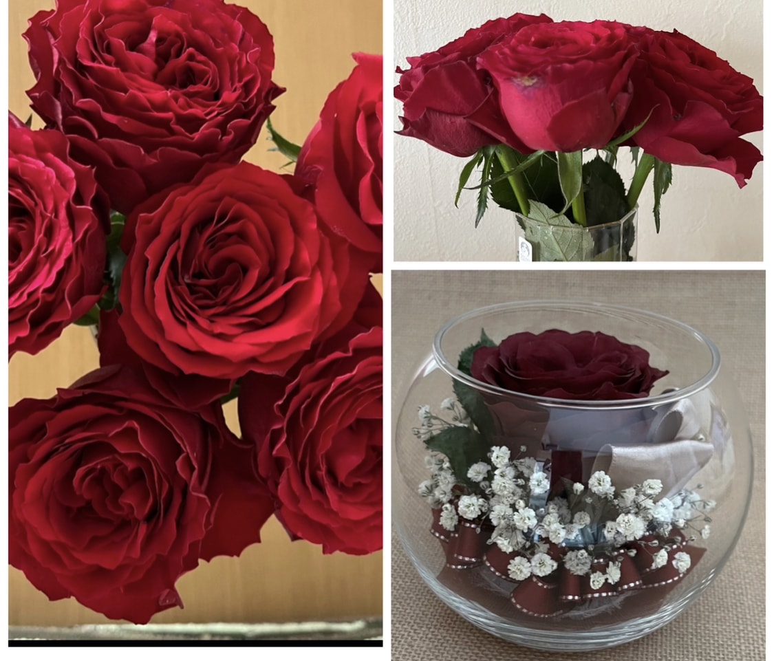 ブーケや記念のお花をドライフラワーに加工します 『要事前連絡』♡︎ʾʾ【 ボール型・ドーム型各1個】 イメージ3