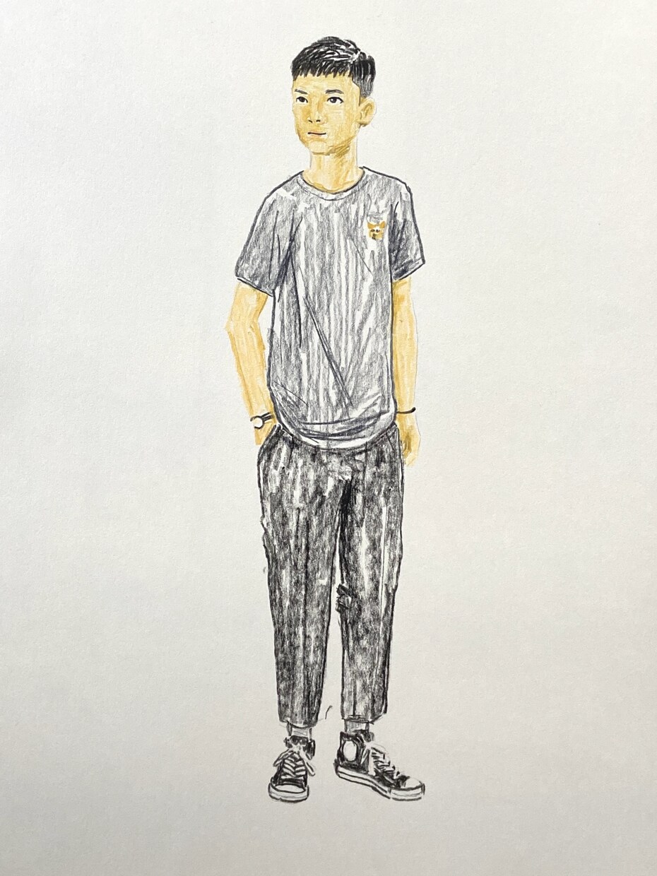 ペン、水彩画でイラストを描きます 人物、動物、建物など、オシャレでかっこよく、かわいく描きます イメージ5