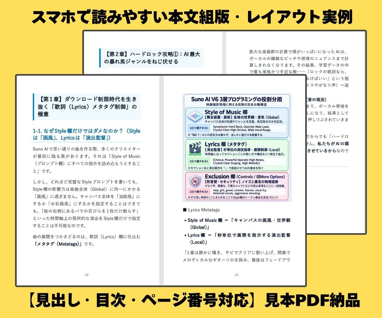 Kindle表紙作成と原稿改善・組版を代行します SNS宣伝なしで読まれる本へ！売れる表紙＆本文組版を制作 イメージ3