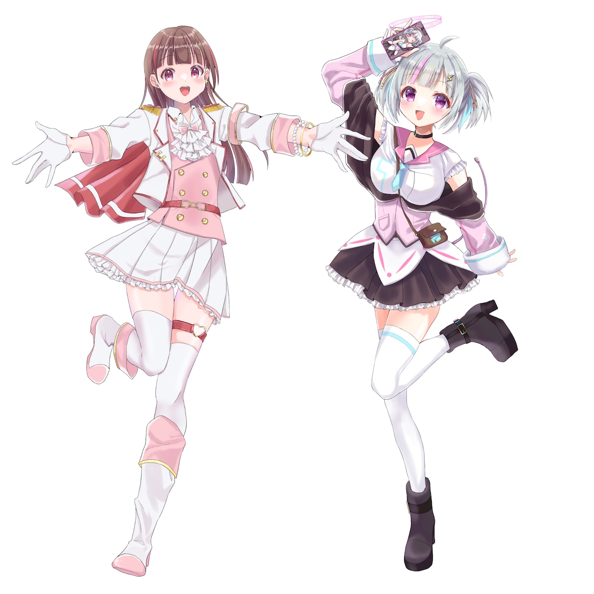 全身イラスト追加料金0で描きます パステルカラーやフリルが得意！可愛いイラストをお届けします！ イメージ9