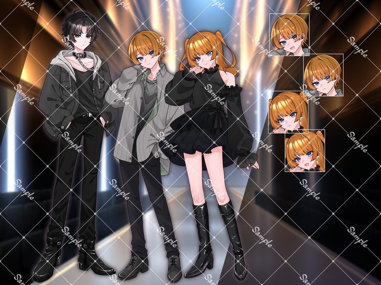 TRPG/配信用の立ち絵制作いたします あなたのご活躍やPCを、最高に輝かせてみせます！ イメージ5