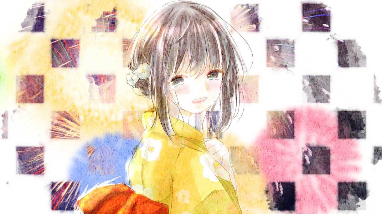 水彩風イラスト描きます 水彩塗りで柔らかなアイコン、1枚絵、夢絵等描きます！ イメージ10
