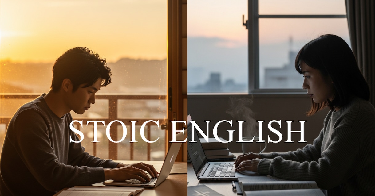 英語学習に伴走します オンライン英語塾STOIC ENGLISH イメージ1