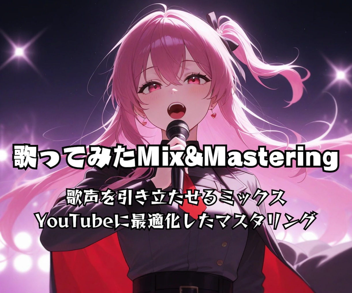 歌ってみた等、高品質低価格でミックスします 歌い手やVTuberの歌ってみた、オリジナル曲等幅広く対応！ イメージ1