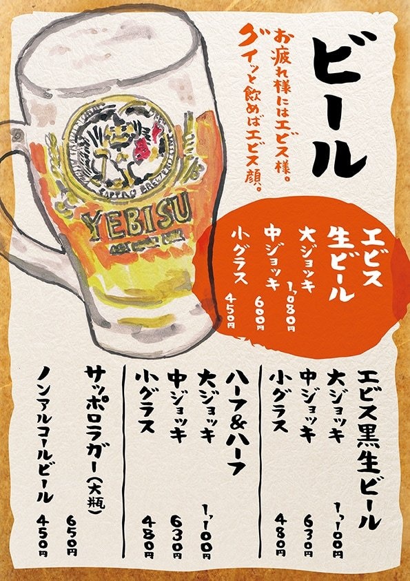 手描きメニュー（A4またはB5）作ります 手描きイラストと手書き文字のメニューを作ってみませんか？ イメージ4