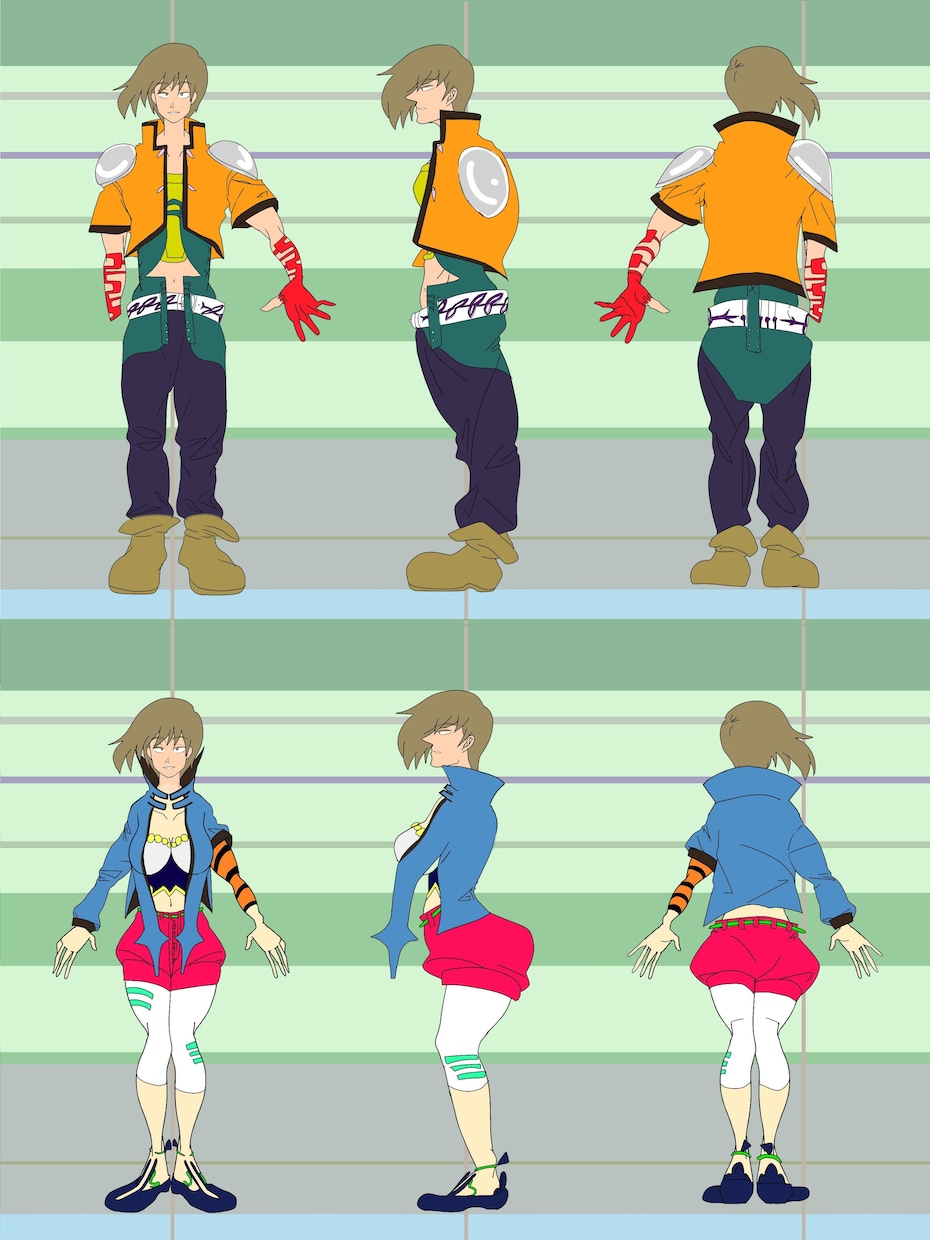 独特な色彩でキャラクター描きます ゲーム用立ち絵・サムネイル・アイコンなど様々なご要望にどうぞ イメージ6