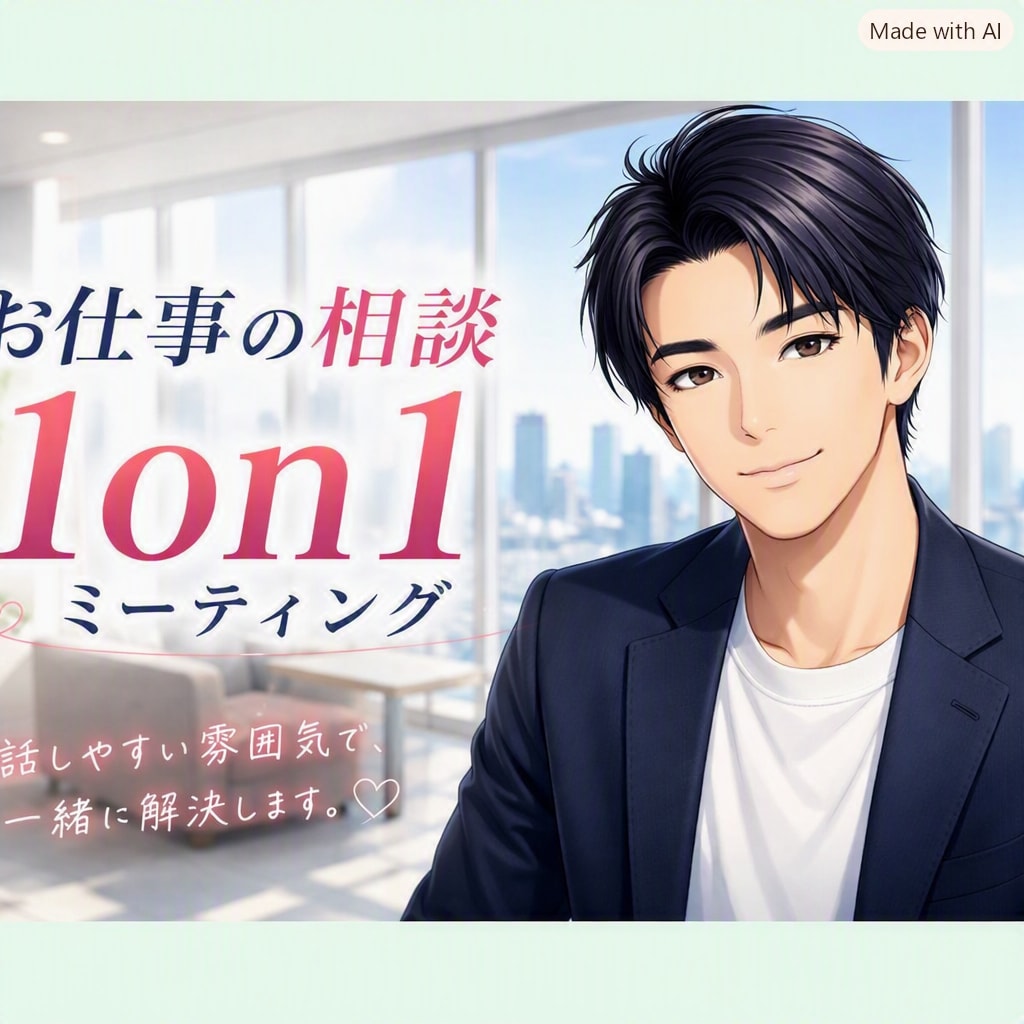 仕事の相談✨　1on1ミーティングでお聞きします メンターになり寄り添います☘️仕事の進め方などアドバイス！ イメージ1