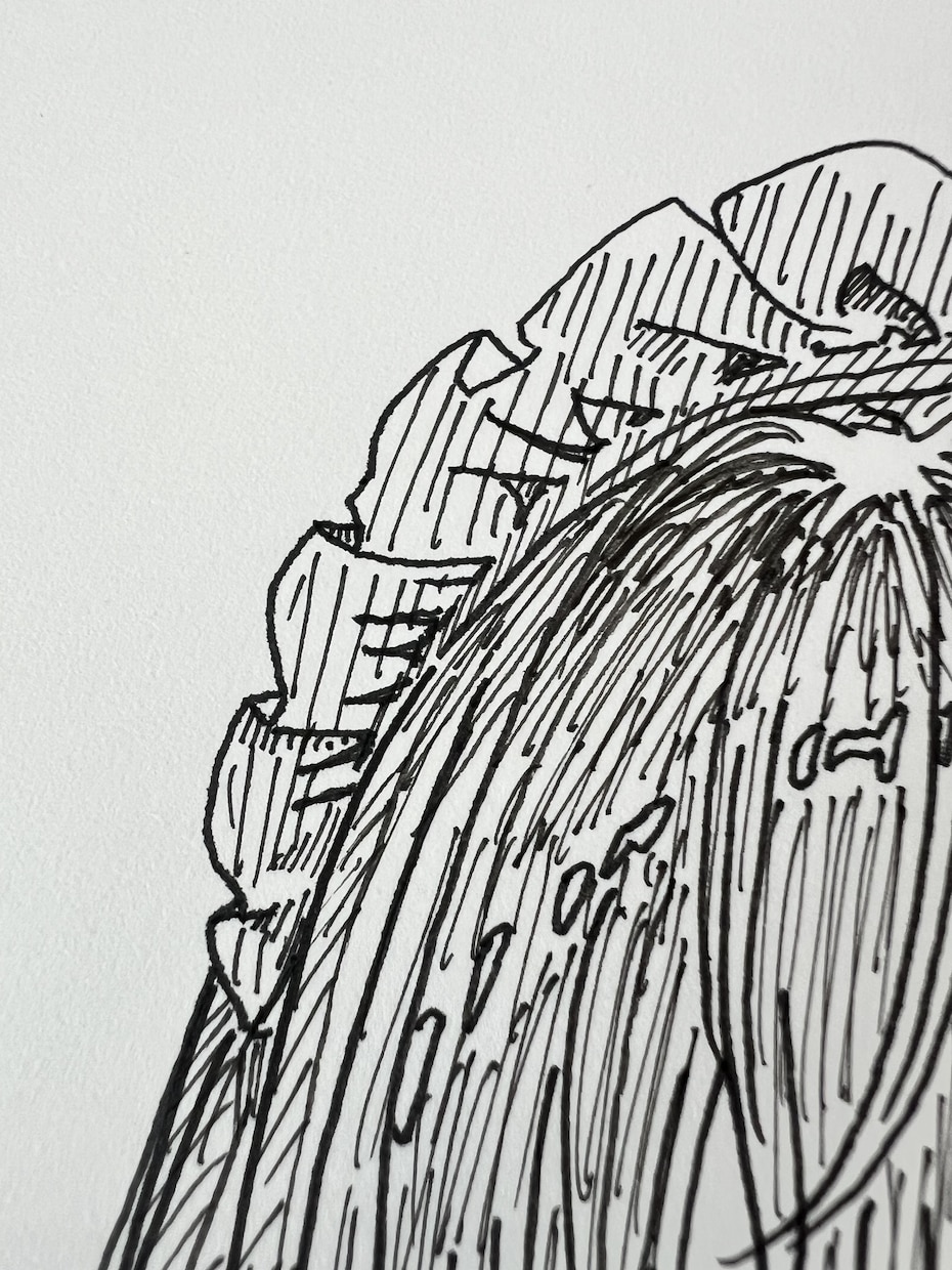 ミリペンで手書きトレースいたします アナログトレースで線画を作成。原画を納品いたします。 イメージ3