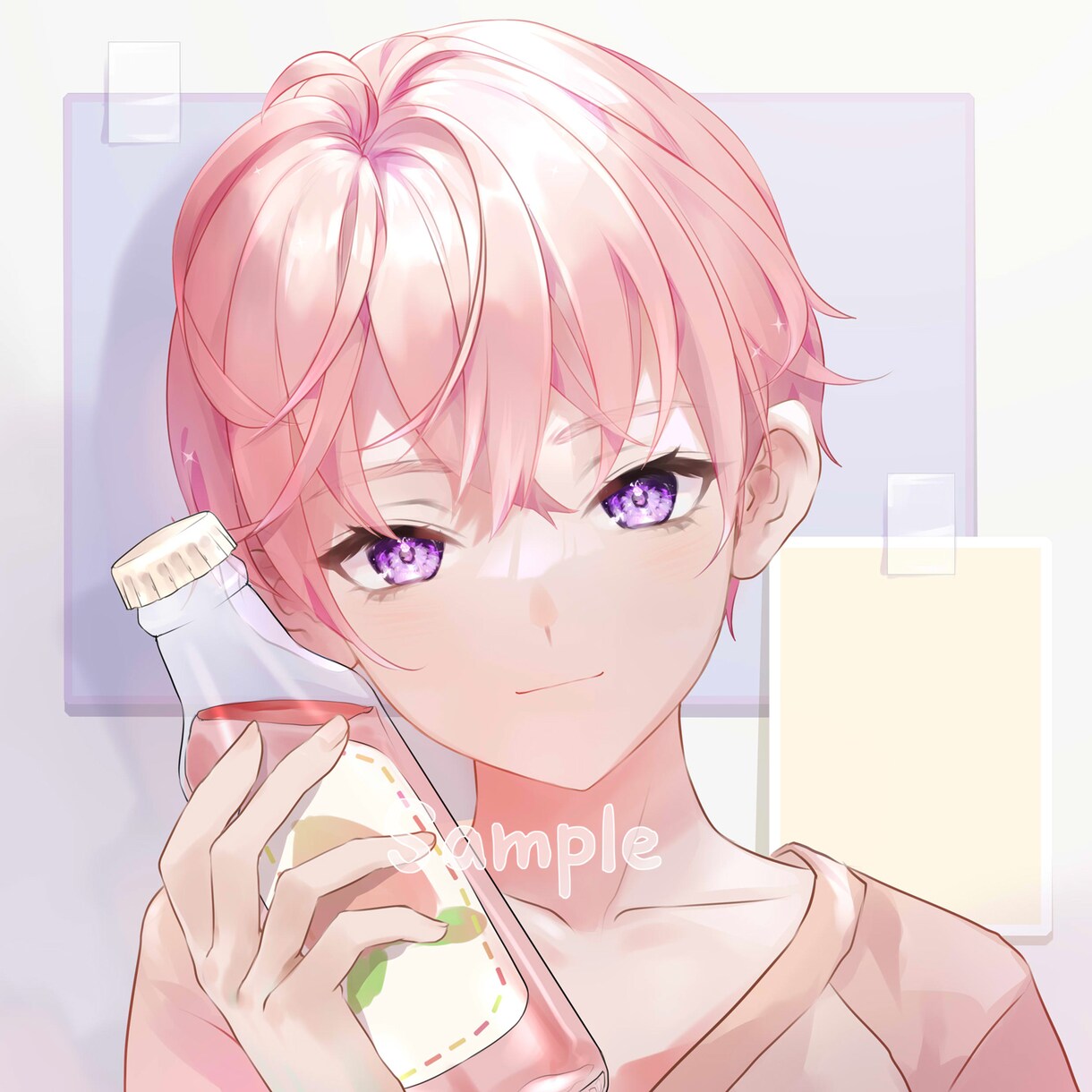 アイコンから一枚絵のイラスト制作いたします Vtuberさん依頼経験多数！納期速対応 イメージ7