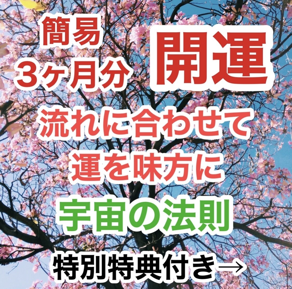 簡単に運を味方につける方法教えます どの流れの時に、どう流れに乗るか行動指針を知れる イメージ1