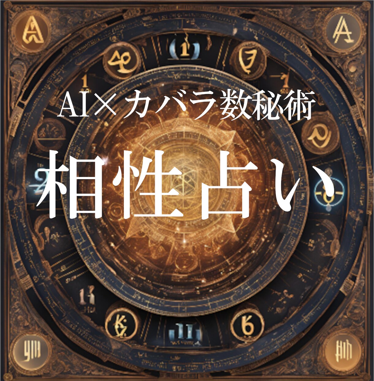AI×カバラ数秘術！恋愛相性診断で絆を深めるます 二人の未来の羅針盤。神秘的な数字が奏でる二人の愛のハーモニー イメージ1