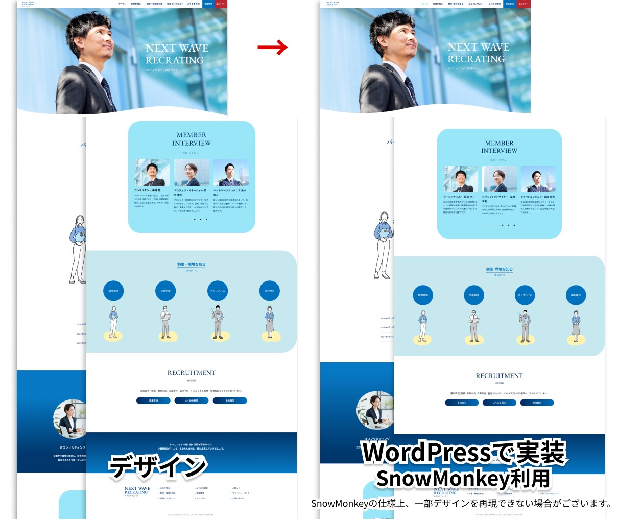 ホームページ・LPコーディング代行いたします レスポンシブ対応・デザインに忠実に。WordPress対応可 イメージ10