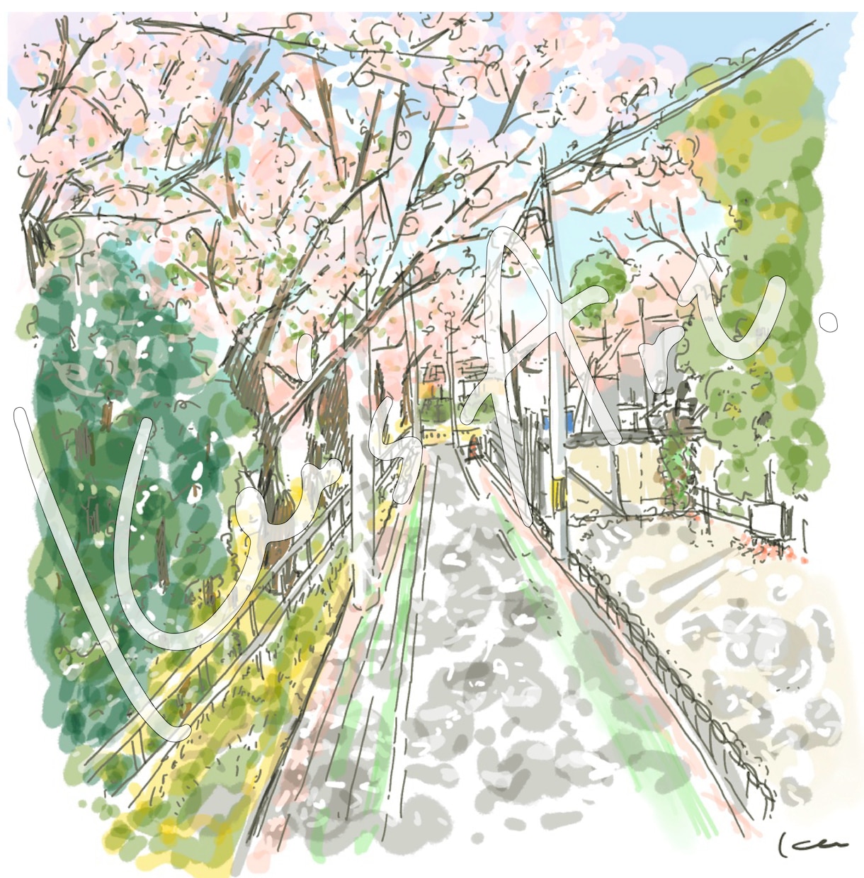 あなたの『絵にしたい』思い出の風景をお描きします 商用可！温かみ手描き感満載♪お写真よりもお洒落にお描きします イメージ4