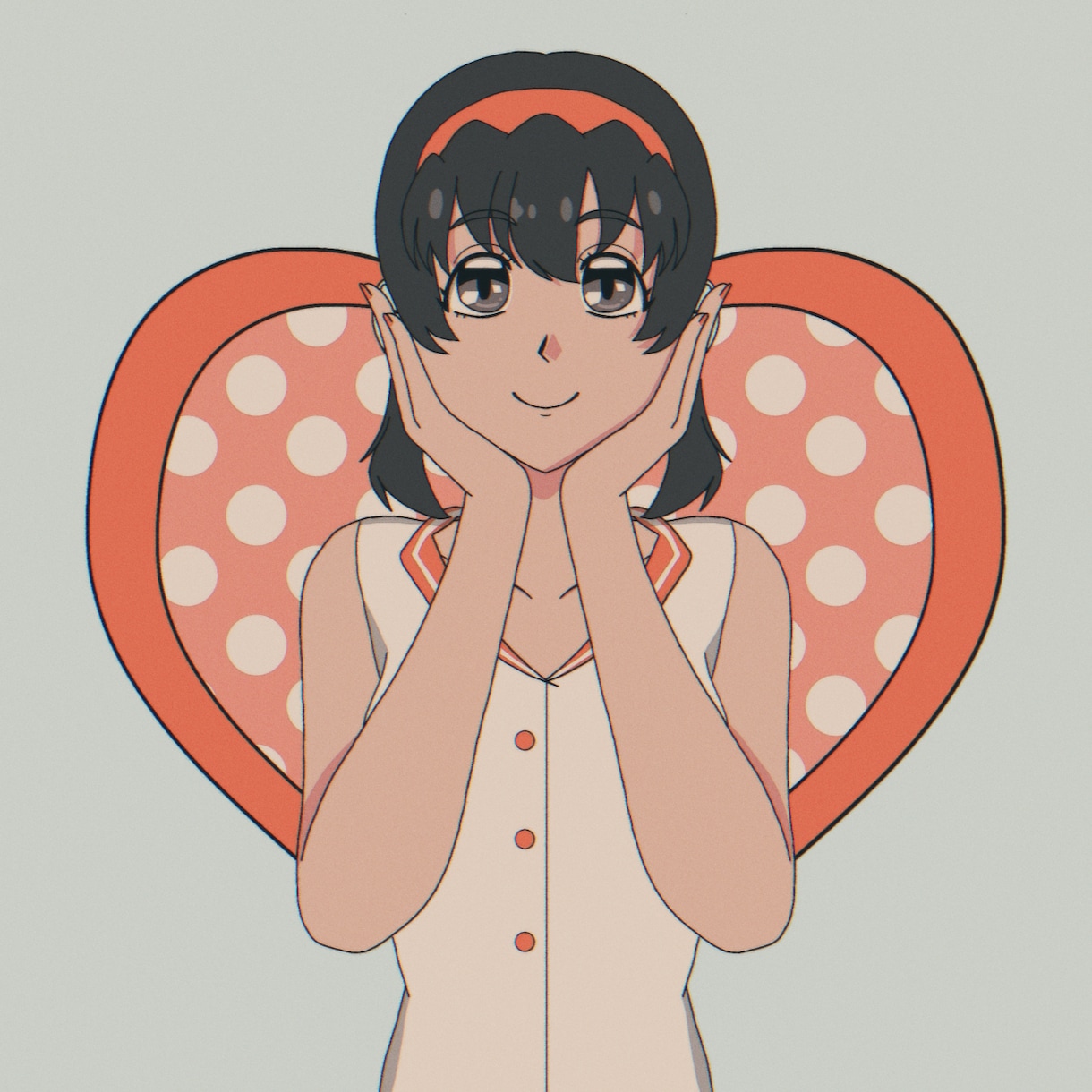レトロ風アイコン描きます ザラザラ質感。80's〜90'sのアニメ塗りでお描きします イメージ4